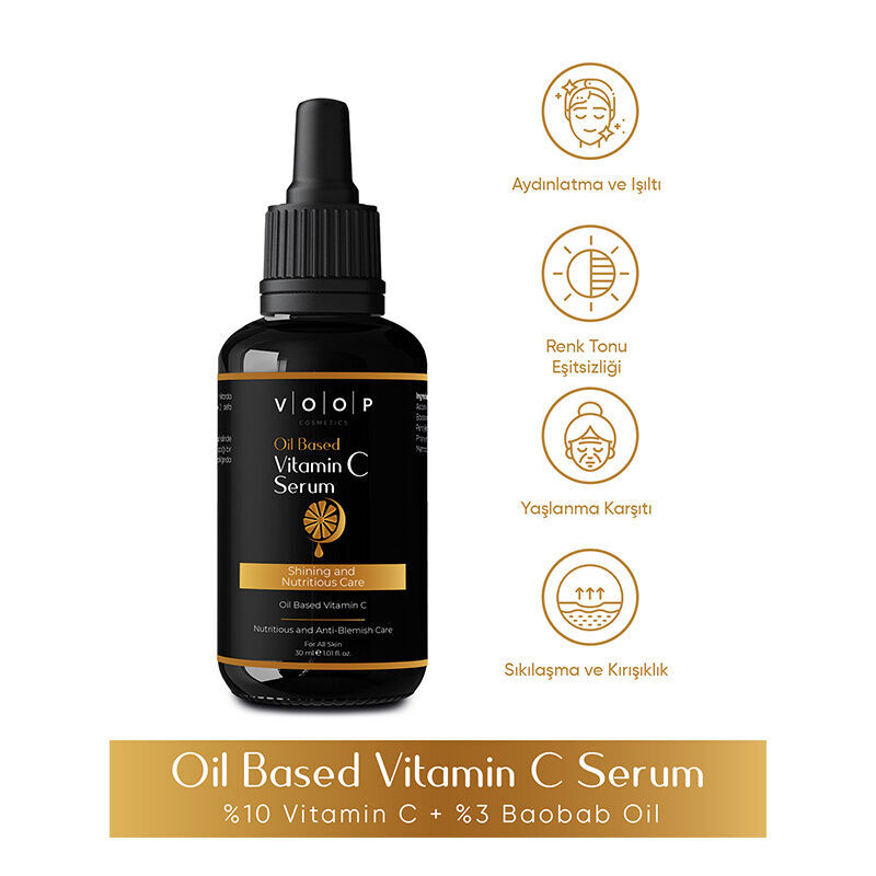 Voop Öl-basiertes Vitamin C Serum 30ml