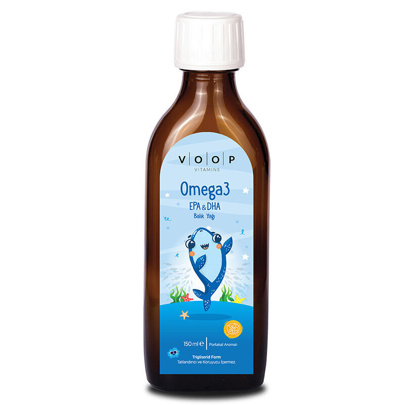Voop Omega 3 food Supplement Containing Fish Oil 150 ml