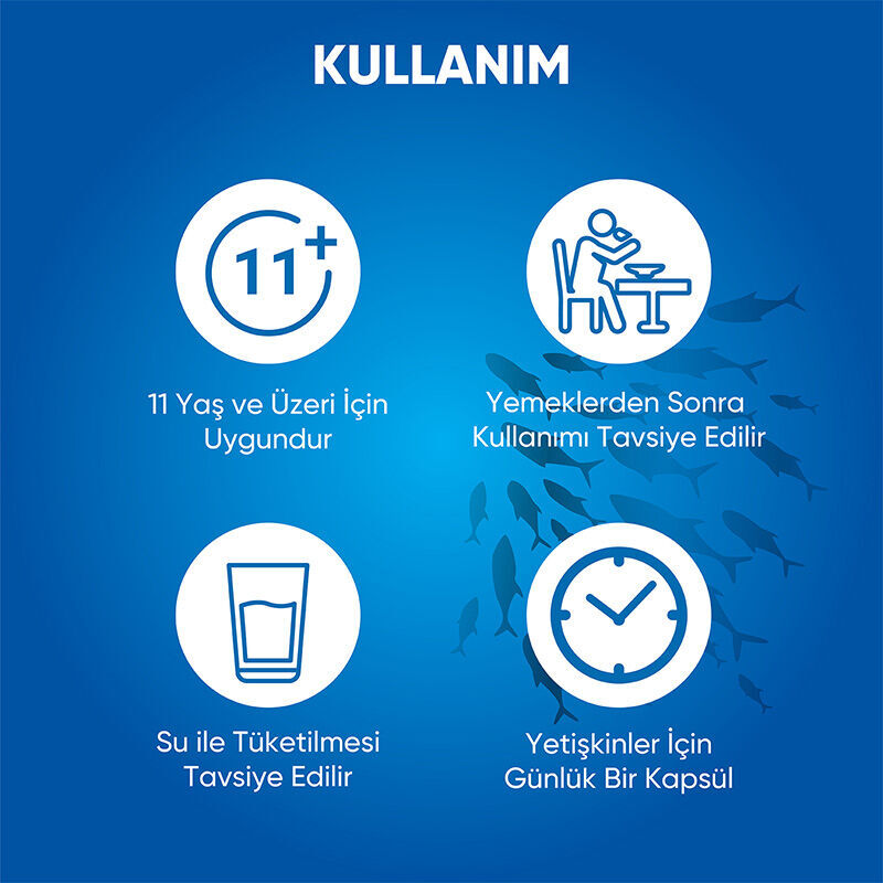 Voop Omega 3 Nahrungsergänzungsmittel - 60 Kapseln