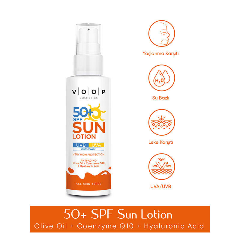 Солнцезащитный лосьон Voop SPF 50 150 мл
