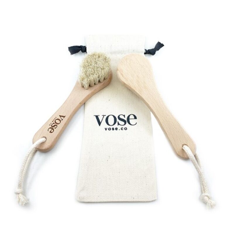 Vose فرشاة الوجه الطبيعية من فوس