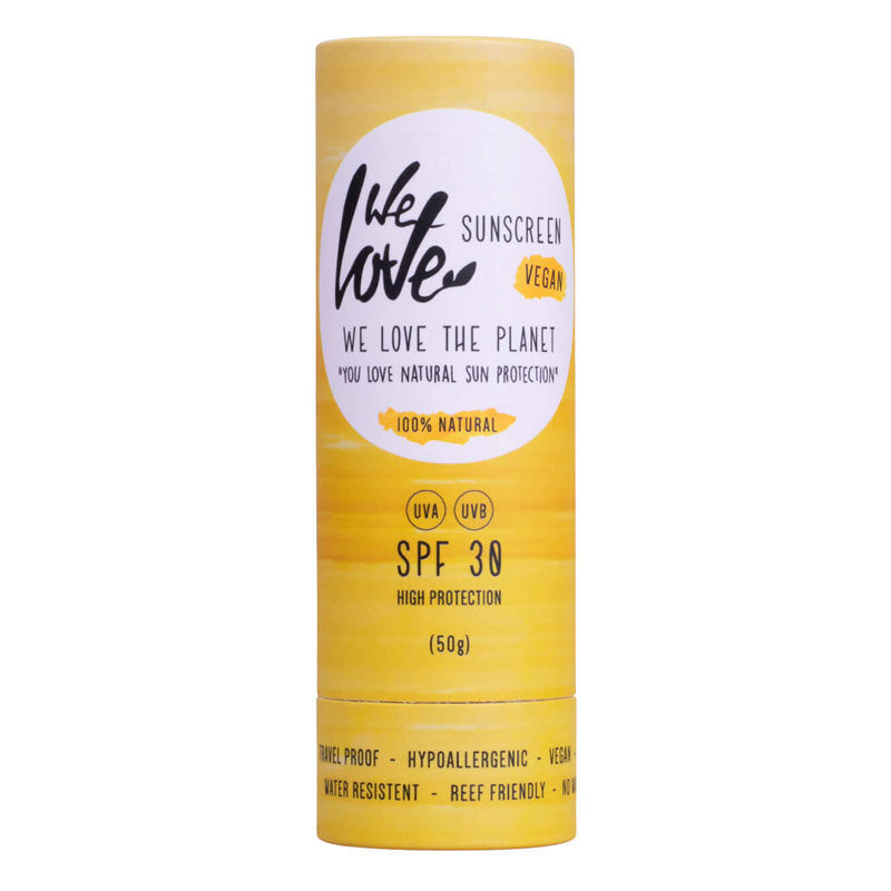 We Love The Planet Natural Sunscreen Spf 30 stick 50 gr