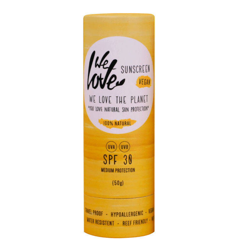 We Love The Planet Sonnencreme Stick SPF 30 50g