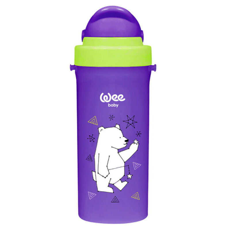 Wee Baby Trinkbecher 300ml für 6+ Monate - Auslaufsicheres Design