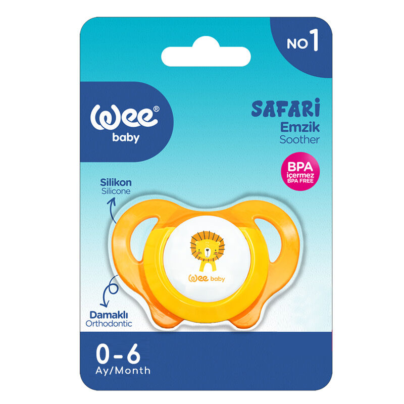 Wee Baby Palate Safari Pacifier 0-6 months 946