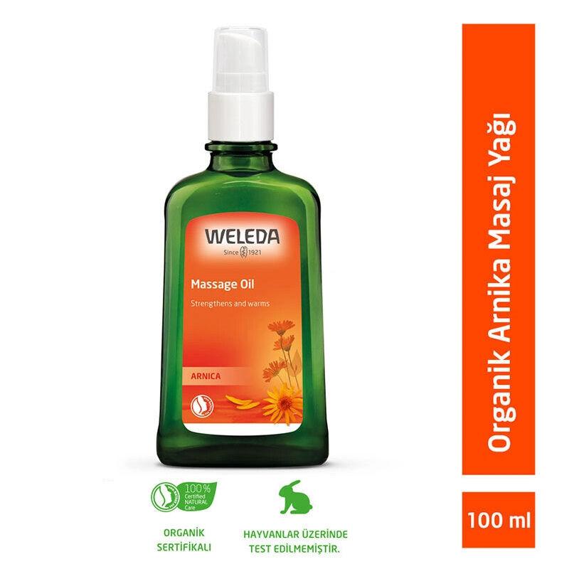 Ощутите расслабление: Weleda Arnica Massasge Oil для эластич