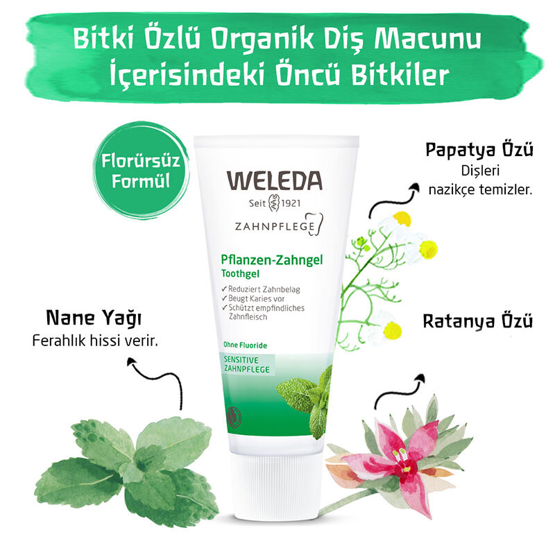 Weleda Herbal Organic Toothpaste 75 ml