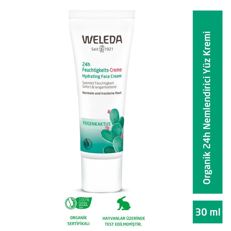 Крем для лица Weleda Кактус 24 ч увлажняющий 30 мл
