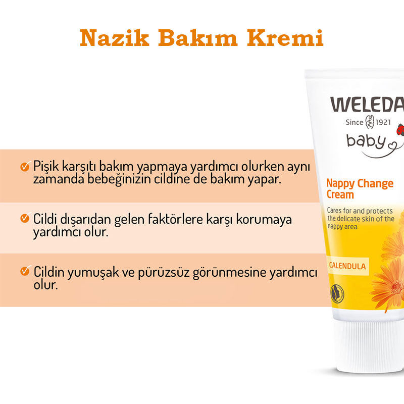 Weleda Calendula Diaper Area Care Cream 75 ml