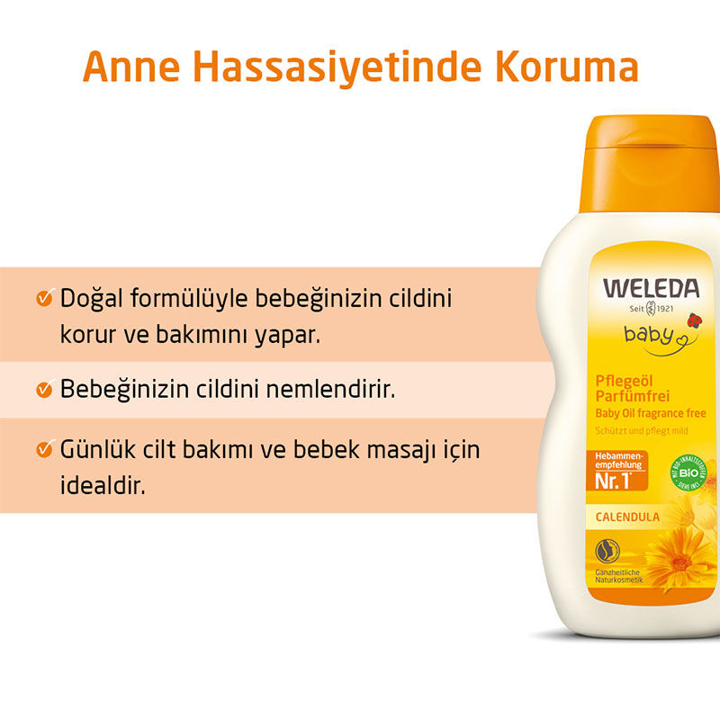 Защитите и увлажните кожу малыша с Weleda Calendula Organic