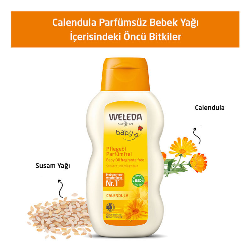Защитите и увлажните кожу малыша с Weleda Calendula Organic