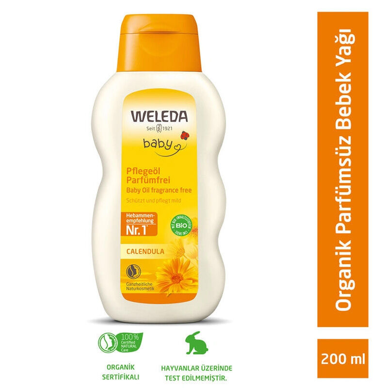 Защитите и увлажните кожу малыша с Weleda Calendula Organic