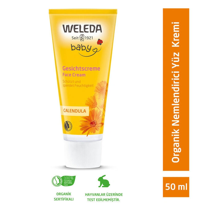 Weleda كريم الوجه العضوي من ويليدا كاليندولا 50 مل