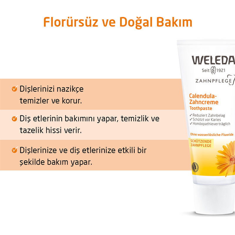 Weleda Calendula Extract Organic Toothpaste 75 ml