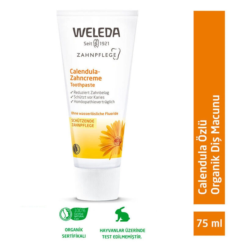 Weleda Calendula Extract Organic Toothpaste 75 ml