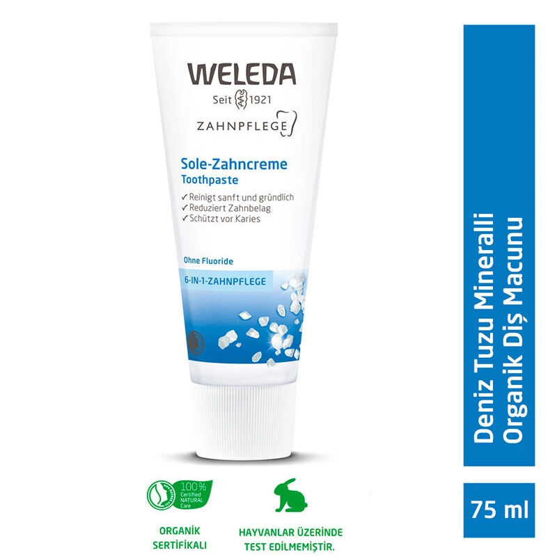 Weleda Sea Salt Mineral Organic Toothpaste 75 ml