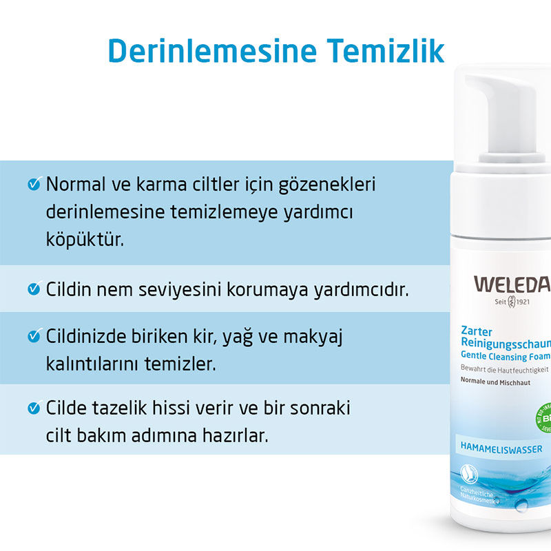 Пена для глубокого очищения Weleda 150 мл