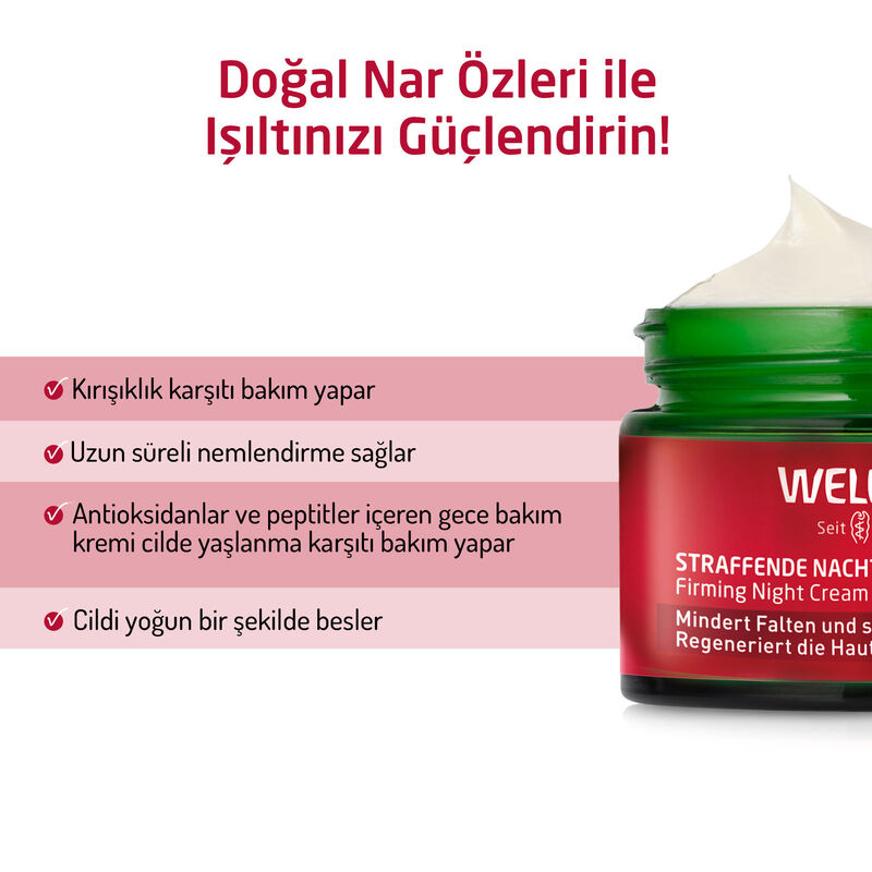 Обретите сияние: Ночной крем Weleda с гранатом для упругости