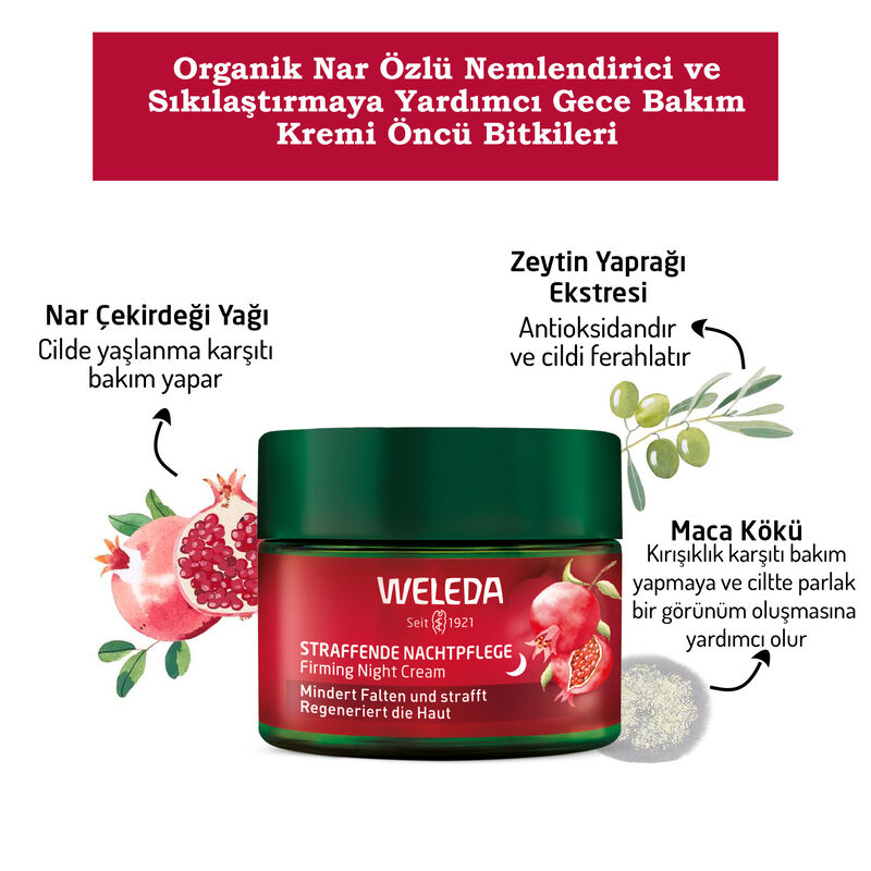 Обретите сияние: Ночной крем Weleda с гранатом для упругости