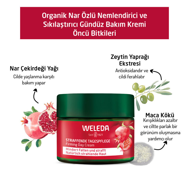 Weleda Pomegranate Extract Moisturizing and Firming Day Cream 40 ml