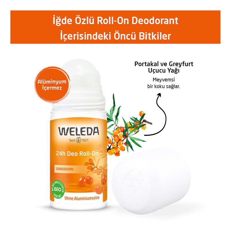 Ощутите свежесть: Weleda Дезодорант с облепихой 50 мл