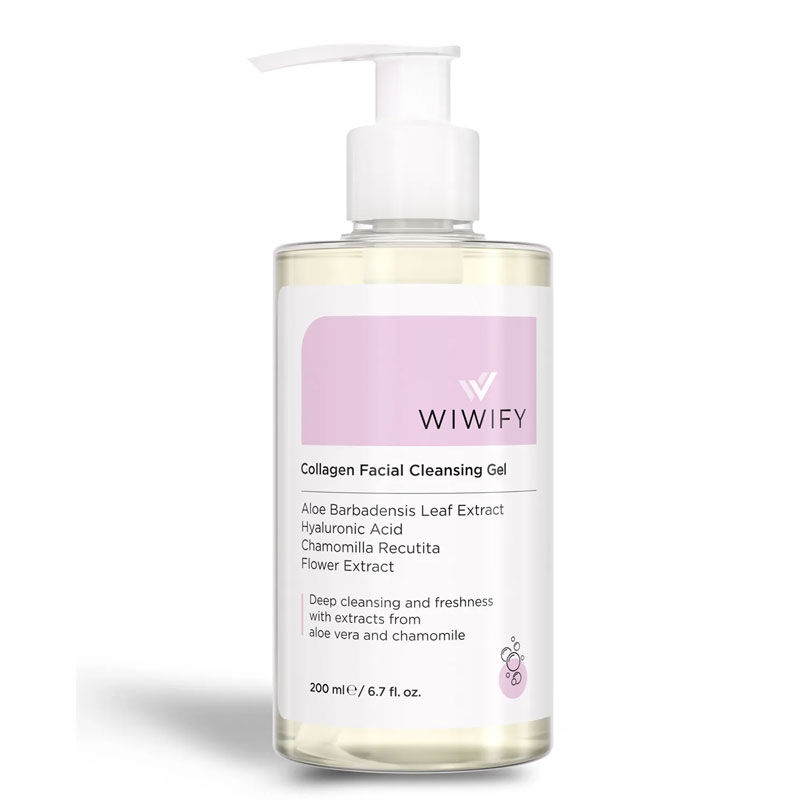 Wiwify Aloe Vera And Chamomile Purifying Facial Cleansing Gel 200 ml