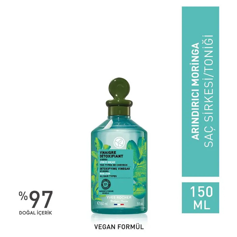 Yves Rocher تونيك الشعر بخلاصة خل المورينجا المنقي من إيف روشيه 150 مل