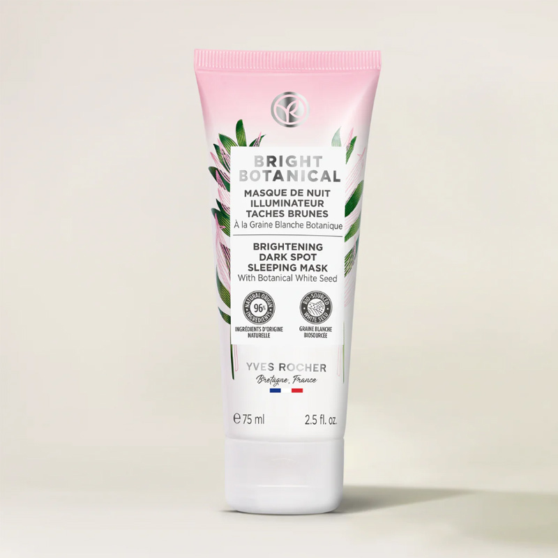 Yves Rocher قناع النوم المفتح والمضاد للبقع من إيف روشيه برايت بوتانيكال، 75 مل