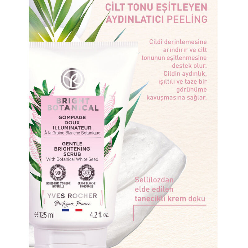 Yves Rocher Helles Botanisches Fleckenreduzierendes Peeling 125ml