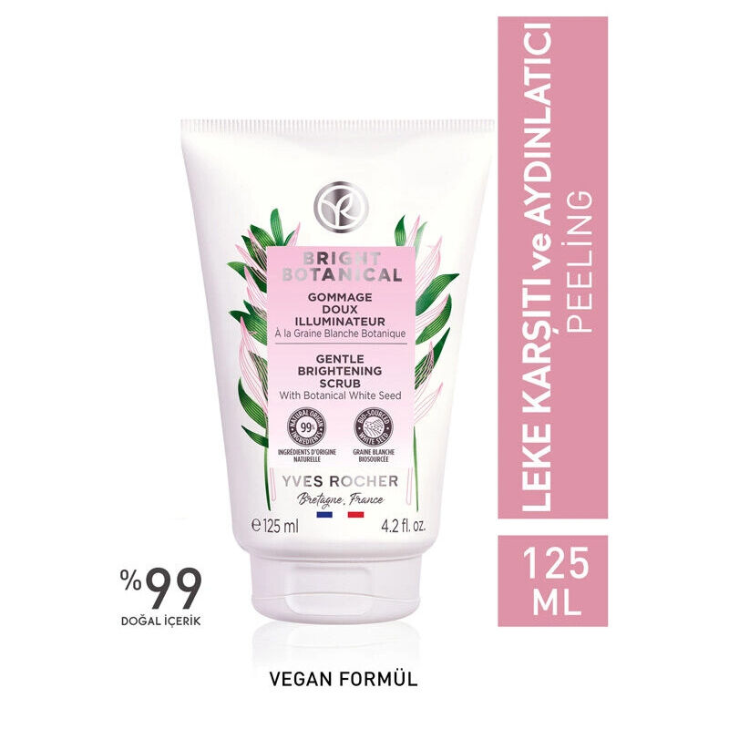 Yves Rocher Helles Botanisches Fleckenreduzierendes Peeling 125ml
