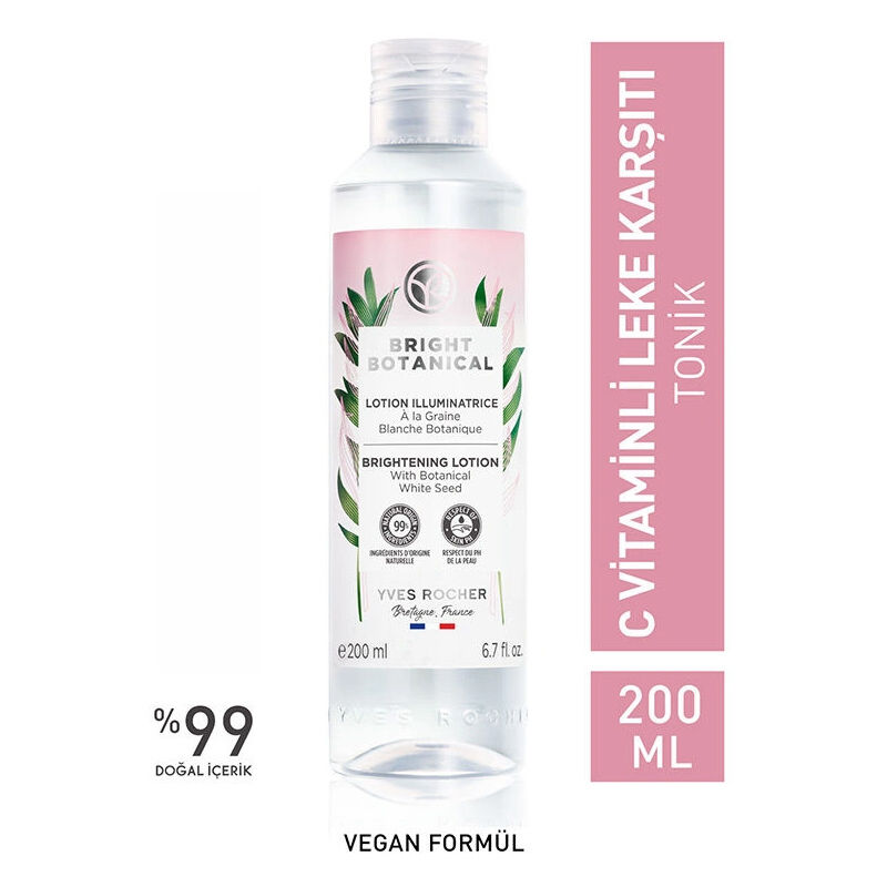 Yves Rocher Vitamin C Aufhellendes Tonic gegen dunkle Flecken 200ml