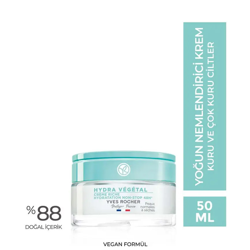 Крем интенсивный увлажняющий 48 часов Hydra Vegetal 50 мл от Yves Rocher