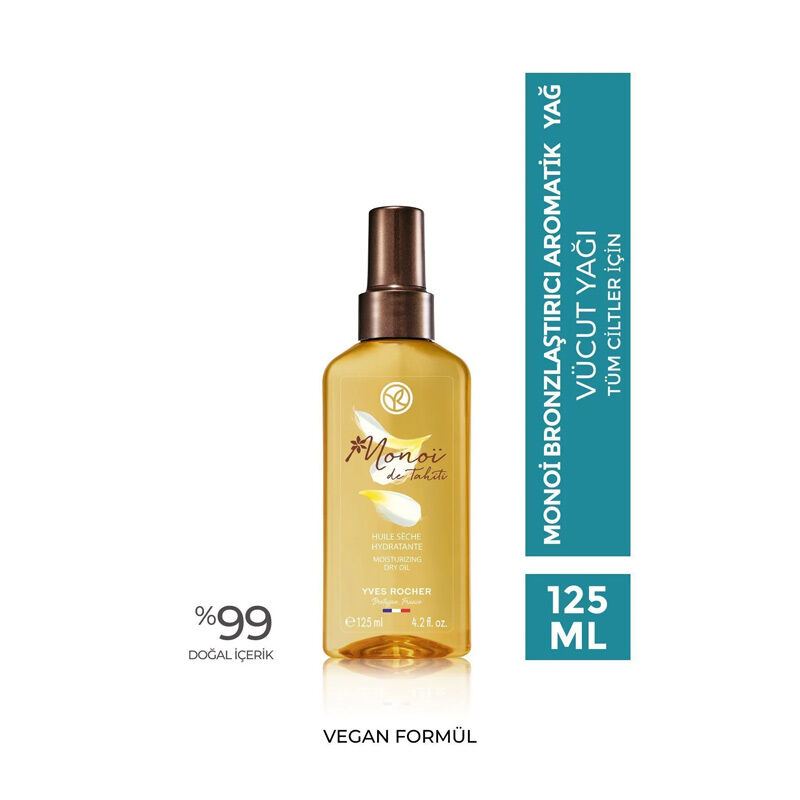 Ароматическое бронзирующее масло Монои 125 мл от Yves Rocher