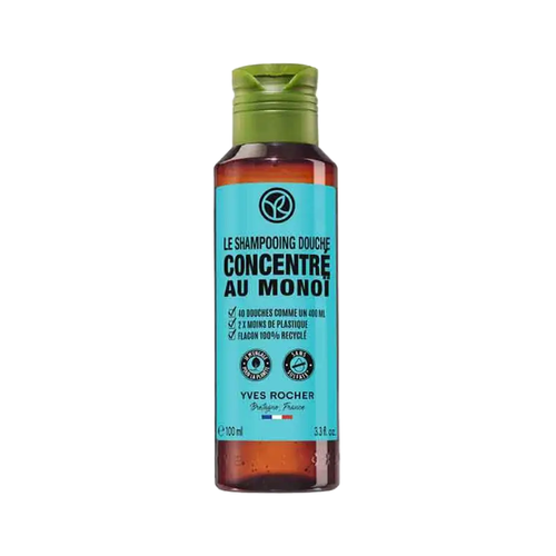 Yves Rocher Monoi Concentrated Hair And Body Shampoo 100 ml