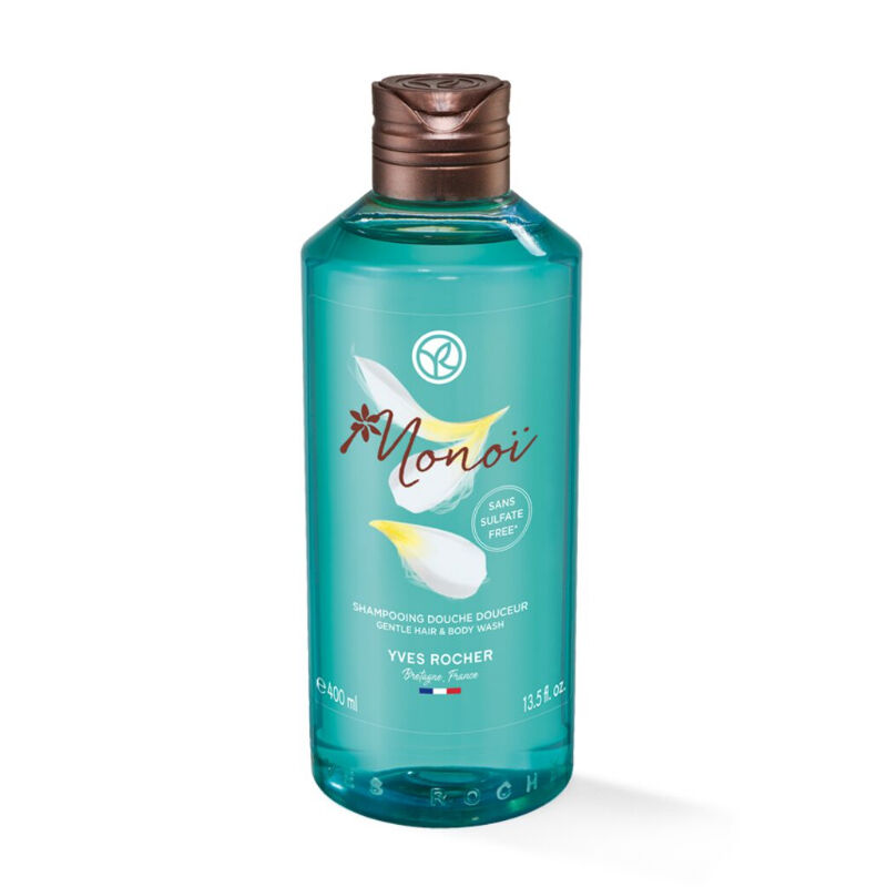 Yves Rocher Monoi Hair And Body Shampoo 400 ml