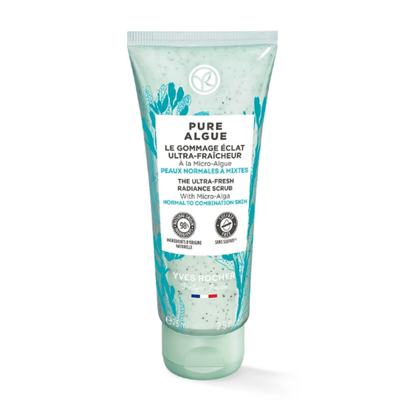 Yves Rocher Pure Algue Moisturizing And Revitalizing Peeling 75 ml