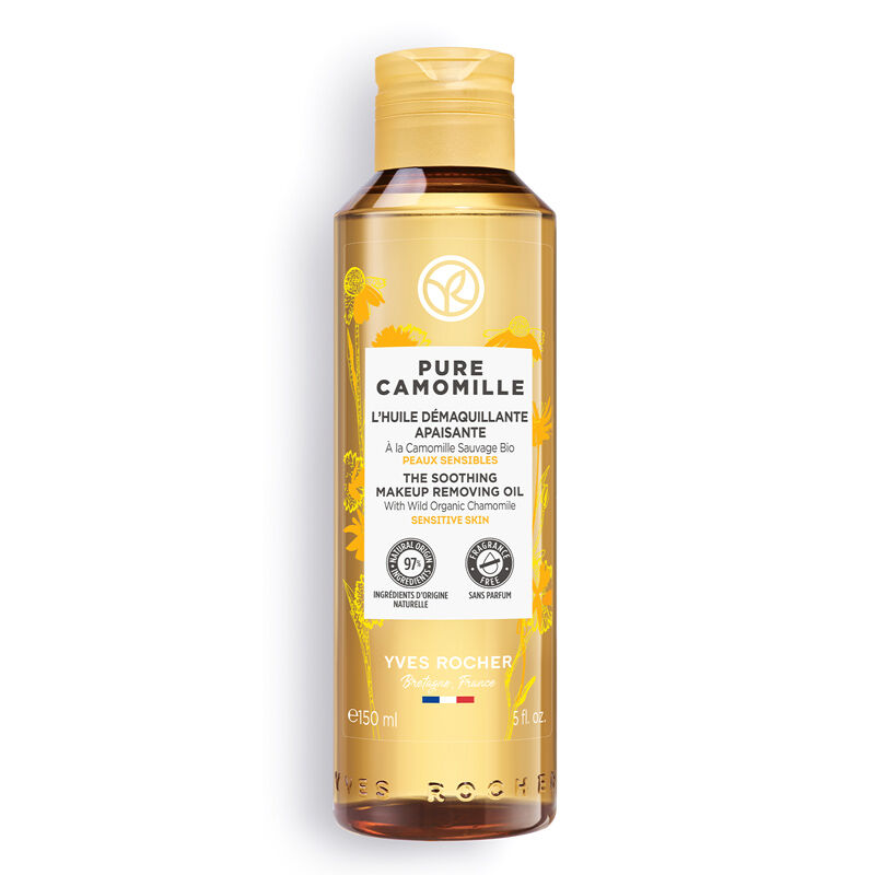 Yves Rocher Pure Camomile Face Wash Make-up Remover Oil 150 ml