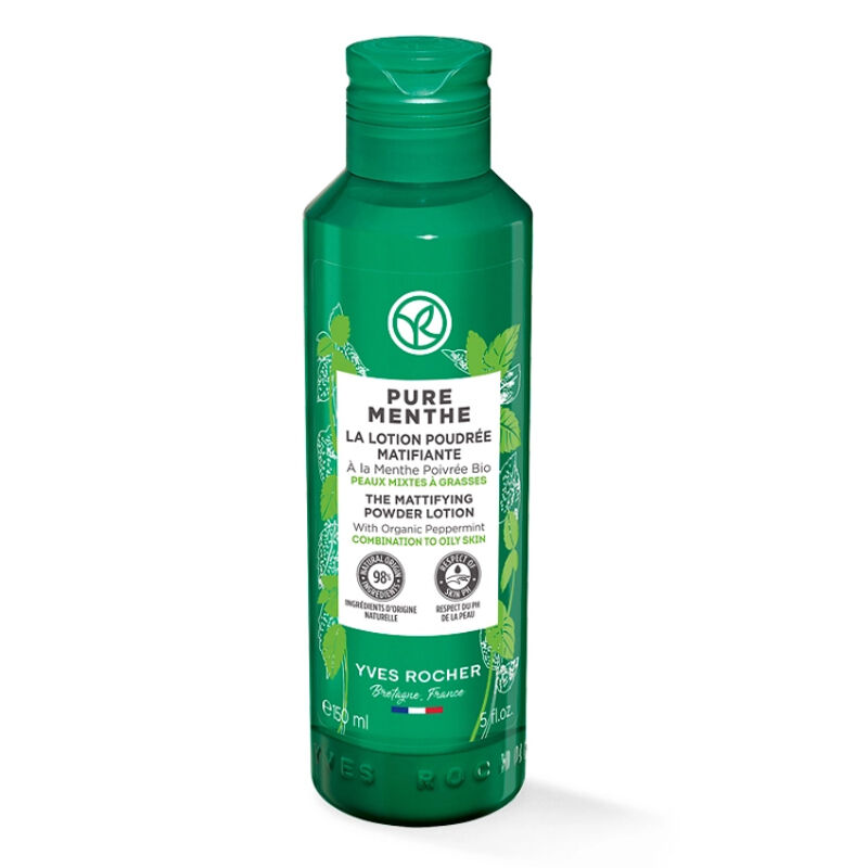 Yves Rocher Pure Menthe Mattifying Powder Tonic 150 ml