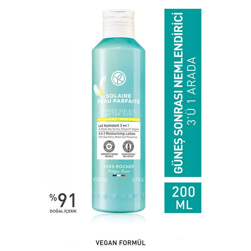 Yves Rocher 3-in-1 After Sun Feuchtigkeitsmilch 200ml