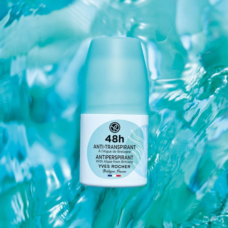 Yves Rocher Unisex Roll-on Antiperspirant Deodorant - Ocean Algeri 50 ml