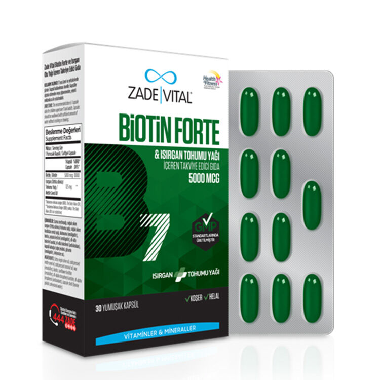 Zade Vital Biotin Forte 30 softgels