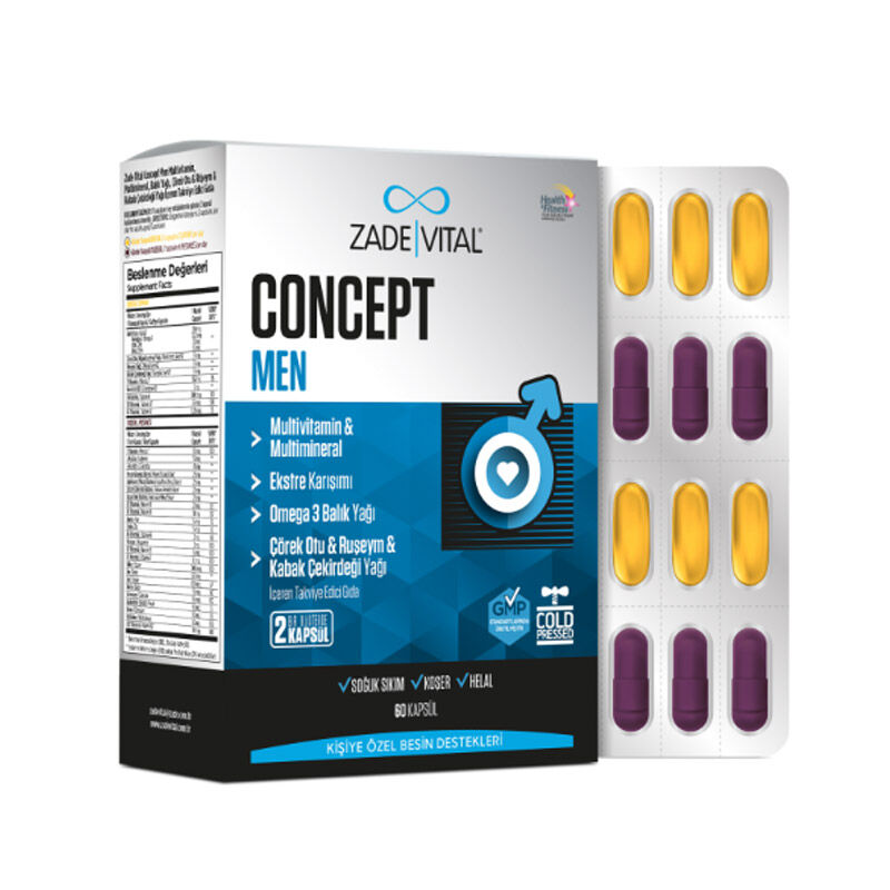 Zade Vital Concept Men Supplementary Food 60 capsules