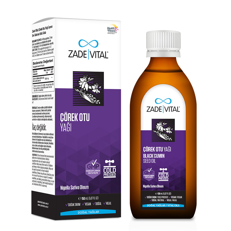 Zade Vital Black Cumin Oil 150 ml