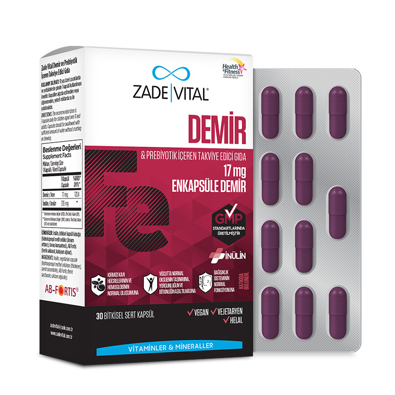 Железо Zade Vital 30 капсул