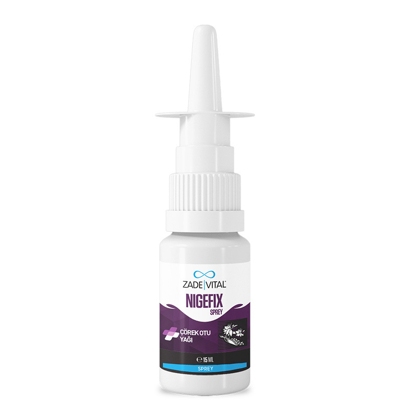 Zade Vital Nigefix Black Cumin Oil Containing Spray Supplementary Food 15 ml