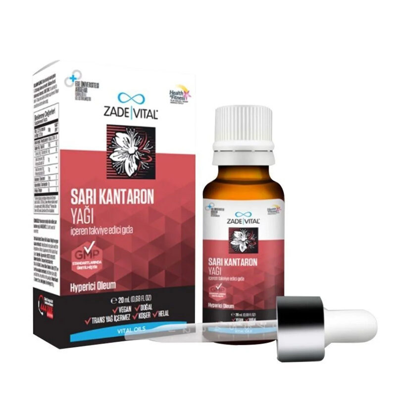 Zade Vital St. John's Wort Oil Containing Supplementary Food 20 ml