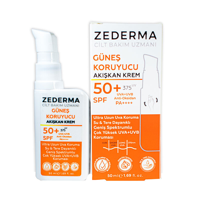Zederma Sun Cream Spf50+ 50 ml