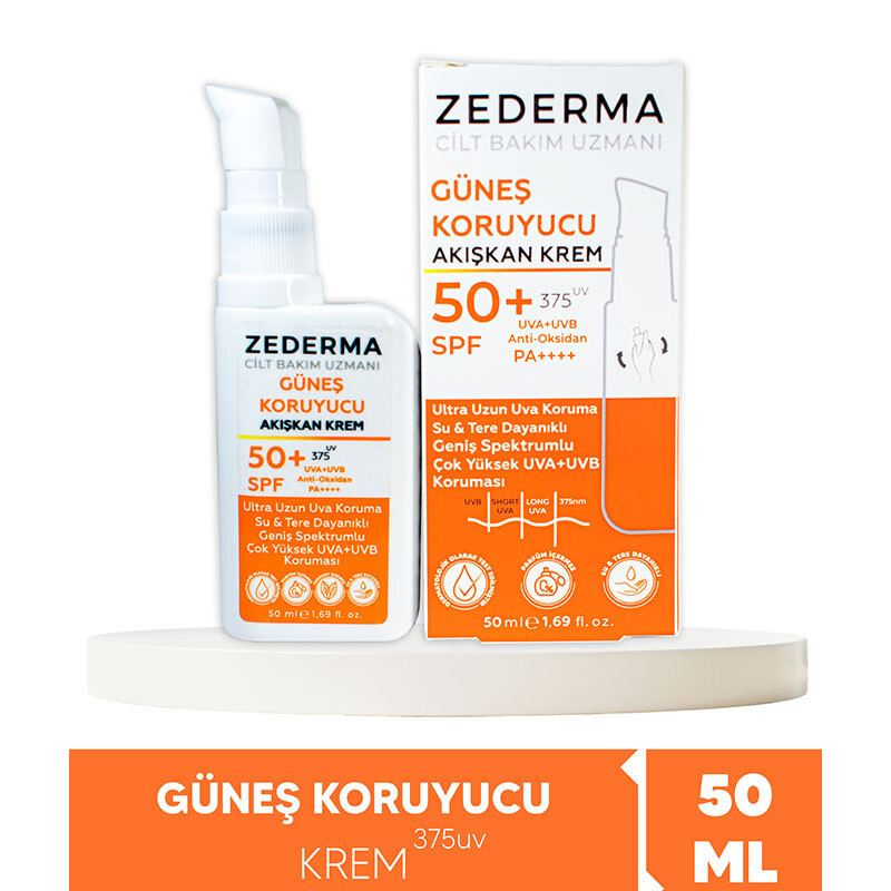 Крем для загара Zederma SPF50+ 50 мл