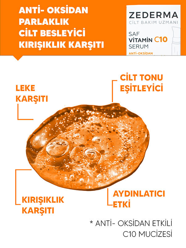 Сыворотка Zederma Pure Vitamin C10 30 мл