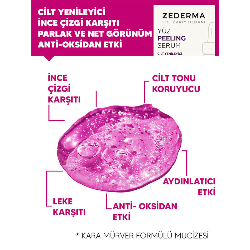 Сыворотка для пилинга лица Zederma 30 мл